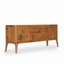 TV stands - Zen Teakwood TV Unit - ALANKARAM