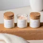 Cadeaux - Coffret Nuit de Noël - 3 Bougies artisanales parfumées en cire de soja - SAUGETTE