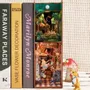 Sculptures, statuettes and miniatures - Book Nook - Alice in Wonderland - CENGO