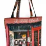 Homewear textile - Tote bag Paris Librairies - MARON BOUILLIE