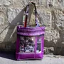 Homewear textile - Tote bag Paris Mode - MARON BOUILLIE