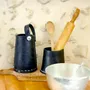 Objets de décoration - Pot haut conique en pneu recyclé - KARAWAN AUTHENTIC