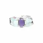 Jewelry - 2 rows bracelet with violet cab – GOTBORG - NATURE BIJOUX