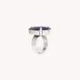 Bijoux - Bague ajustable goutte violette – GOTBORG - NATURE BIJOUX