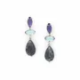 Bijoux - Boucles d’oreilles poussoir goutte kyanite– GOTBORG - NATURE BIJOUX