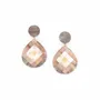 Jewelry - XL post earrings 4 shell marquetry – SAN LAZZARO - NATURE BIJOUX