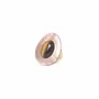 Jewelry - Tiger eye and brown mother of pearl adjustable ring – JAGUAR - NATURE BIJOUX