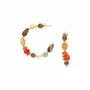 Bijoux - Boucles d’oreilles poussoir créoles – TIVOLI - NATURE BIJOUX