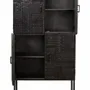 Sideboards - Mango wood display case and metal legs - GINER Y COLOMER