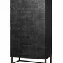 Wardrobe - Mango wood cabinet and metal legs - GINER Y COLOMER
