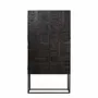 Sideboards - Mango wood display case and metal legs - GINER Y COLOMER
