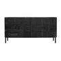 Sideboards - Sideboard in mango wood and dark walnut metal legs - GINER Y COLOMER