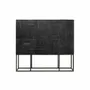 Sideboards - Mango wood display case and metal legs - GINER Y COLOMER