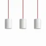 Ceiling lights - Set 3 Pieces - Ambient Lighting Glass Cylinder Small BULB Lamp - MOR