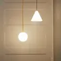 Ceiling lights - Set 3 Pieces -Ambient Lighting Glass Sphere Small Bulb Lamp - MOR