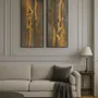 Paintings - Diptyque paint Acrylic resin "CARAMEL" - TURIK&ART (KSENIIA TURIK)