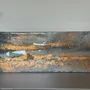 Paintings - Diptyque paint Acrylic resin "CARAMEL" - TURIK&ART (KSENIIA TURIK)