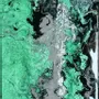 Paintings - Painting Acrylic Resin Diptych "Malachite" - TURIK&ART (KSENIIA TURIK)