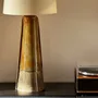 Céramique - Lampe à poser sculpturale conique - FUOCO collection - DI VINCENZO POUJOULA