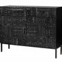 Chests of drawers - Console in dark walnut mango wood - GINER Y COLOMER