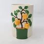 Vases - VASES CERAMIQUE IVOIRE 'YELLOW+RED PEPER' - FANCY