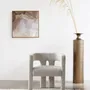 Chaises - CHAISE 'PORTLAND' BOUCLÉ TAUPE - FANCY