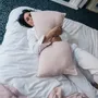 Coussins textile - Grand coussin en double gaze de coton. - LES PENSIONNAIRES
