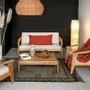 Coussins textile - Grand coussin en double gaze de coton. - LES PENSIONNAIRES