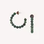 Jewelry - Creole earrings - Aventurine - NATURE BIJOUX