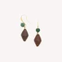 Jewelry - Hook earrings - Aventurine - NATURE BIJOUX
