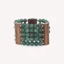 Jewelry - 5 rows stratch bracelet - Aventurine - NATURE BIJOUX