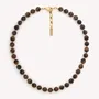 Jewelry - Tiger eyes short necklace - Jaguar - NATURE BIJOUX