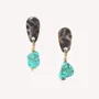 Jewelry - Post earring irregular howlite - Surabaya - NATURE BIJOUX