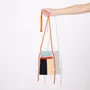 Bags and totes - Pleated Mini Bag | Blue - MULTITUDES