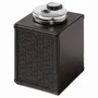 Design objects - Giobagnara lighter in leather and polished palladium - ELIE SAAB MAISON