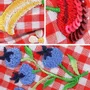 Hair accessories - Cherry Gingham - NAMJOSH