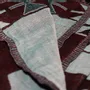 Scarves - ALPHONSE turquoise wool and cotton scarf - MONSIEUR CHARLI