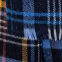 Scarves - LARGO marine acrylic and wool scarf - MONSIEUR CHARLI