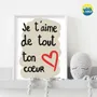 Affiches - Je t'aime de tout ton cœur - NIKOLE & RUBEN