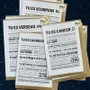 Carterie - Cartes A5 - TOUT EST DIT