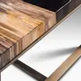 Tables basses - TABLE BASSE 'MANAMA' BOIS PETRIFIE/RESINE - FANCY