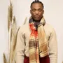 Scarves - LARGO beige acrylic and wool scarf - MONSIEUR CHARLI