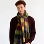 Scarves - PILAR cherry wool scarf - MONSIEUR CHARLI