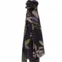 Scarves - PRODIGE black wool and modal scarf - MONSIEUR CHARLI