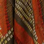 Scarves - PLACIDE orange cashmere and modal scarf - MONSIEUR CHARLI
