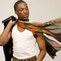 Scarves - PLACIDE orange cashmere and modal scarf - MONSIEUR CHARLI