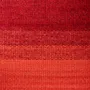 Rugs - Pedal Loom Rug in Gradient Red Wool - HUAKAL