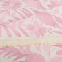 Fabrics - Pink Tenango Embroidered Bed Runner - HUAKAL