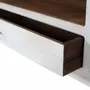 TV stands - TV cabinet in aged white mango wood - GINER Y COLOMER