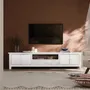 TV stands - TV cabinet in aged white mango wood - GINER Y COLOMER